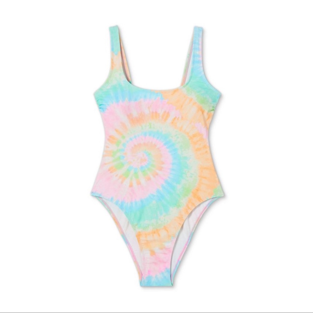 NWT Stoney Clover Lane X target Womens Tie Dye One Piece Swimsuit-Small & Medium